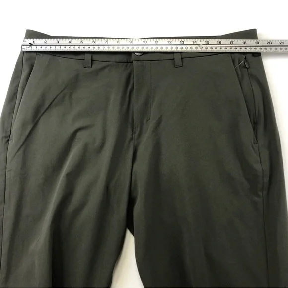 Lululemon Commission Slim-Fit Mens Pant 38 x 27 Warpstreme
Dark Olive - Picture 8 of 9